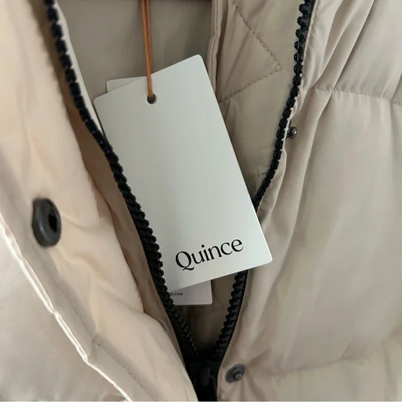 NWT Quince Responsible Down Puffer Jacket Coat - Picture 5 of 7
